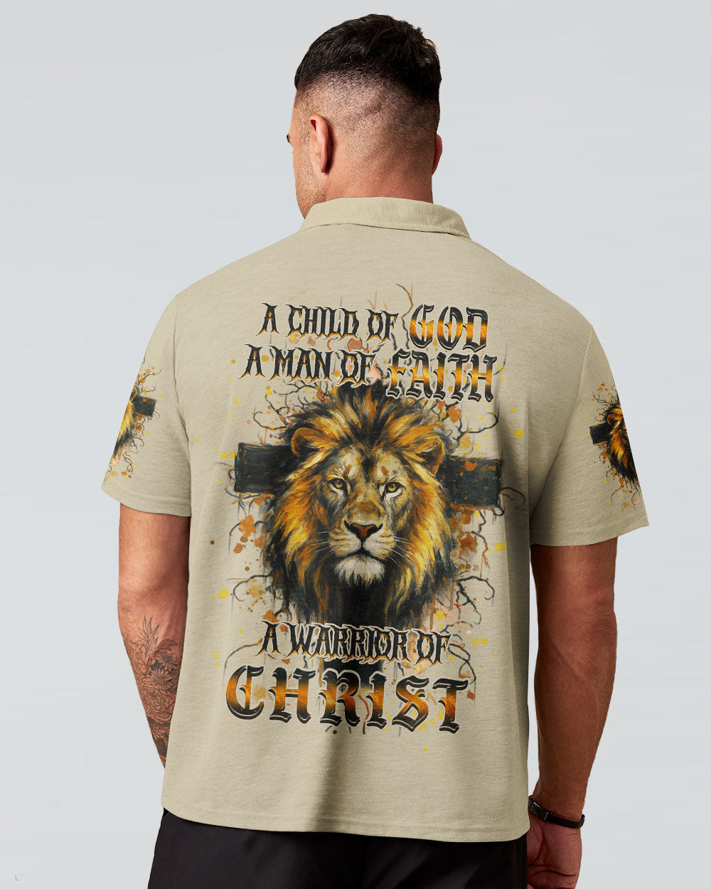 A Warrior Of Christ Men's All Over Print Shirt - Yhhn1405243