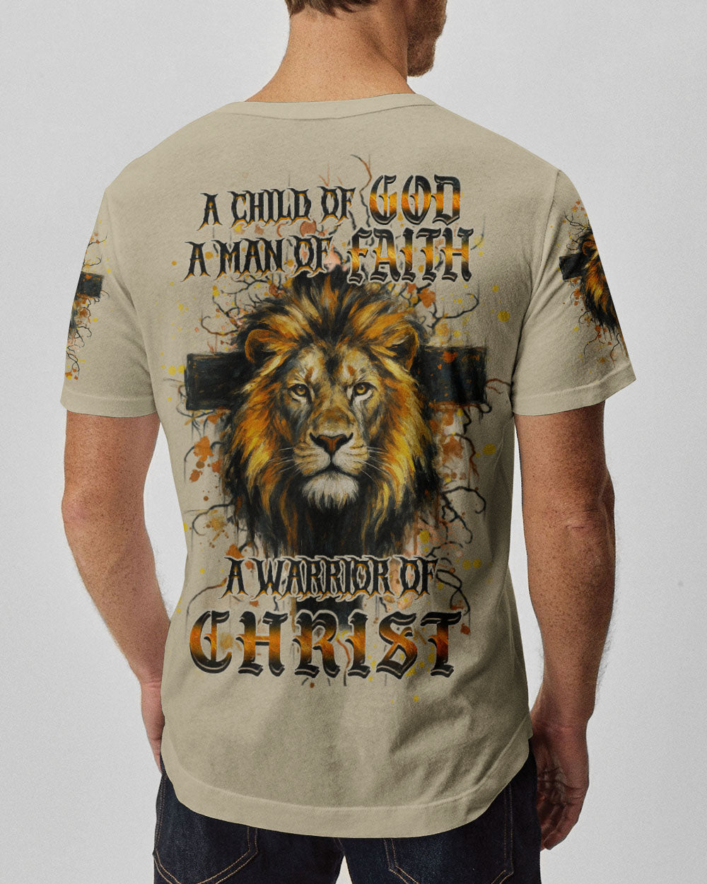A Warrior Of Christ Men's All Over Print Shirt - Yhhn1405243