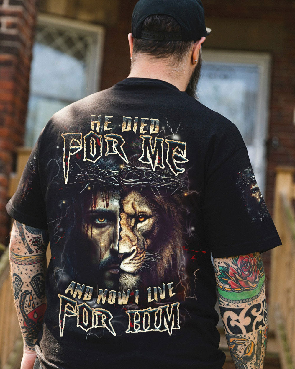 He Died For Me Men's All Over Print Shirt - Yhhn1505252