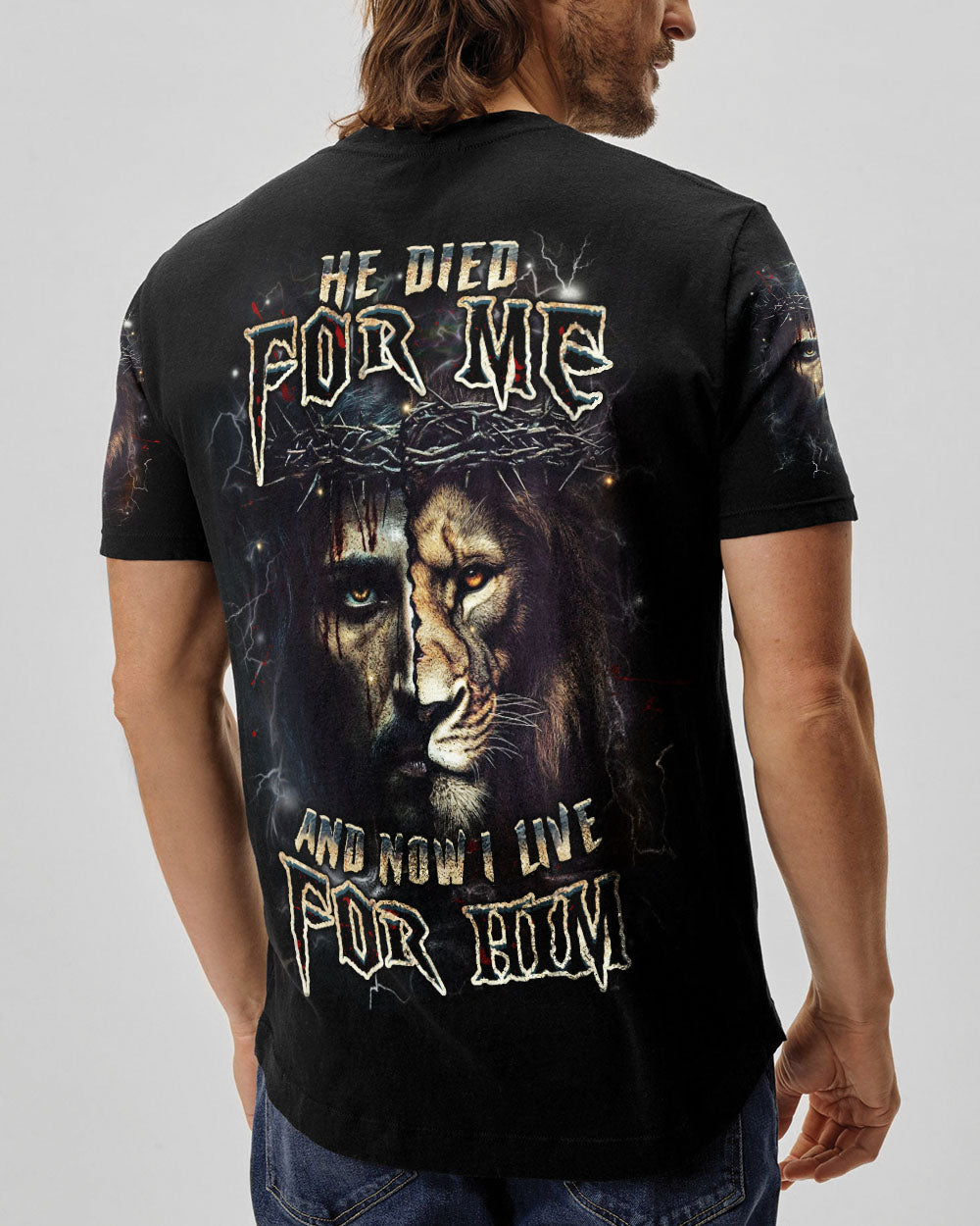 He Died For Me Men's All Over Print Shirt - Yhhn1505252