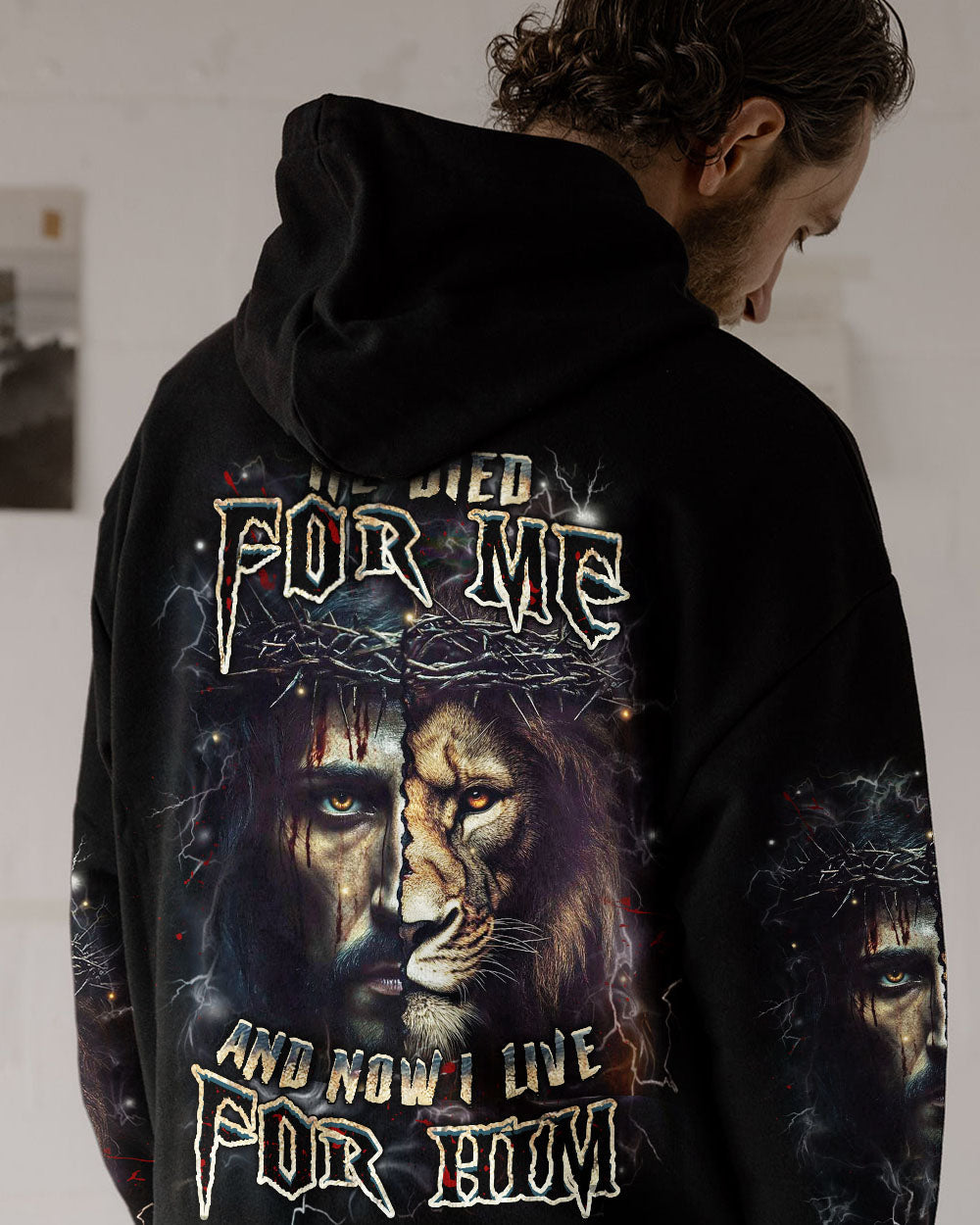 He Died For Me Men's All Over Print Shirt - Yhhn1505252