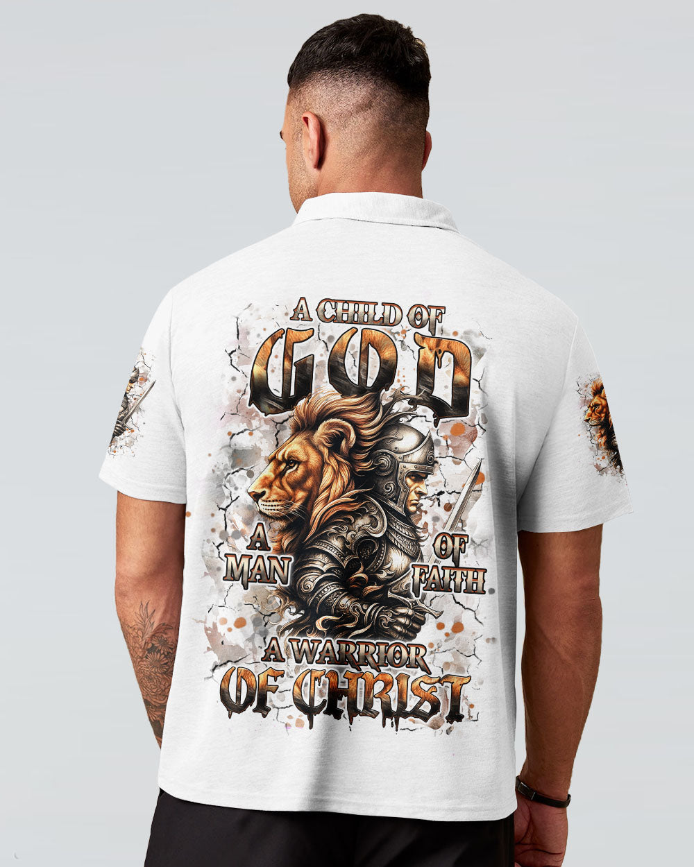 A Warrior Of Christ Men's All Over Print Shirt - Yhhn1706254