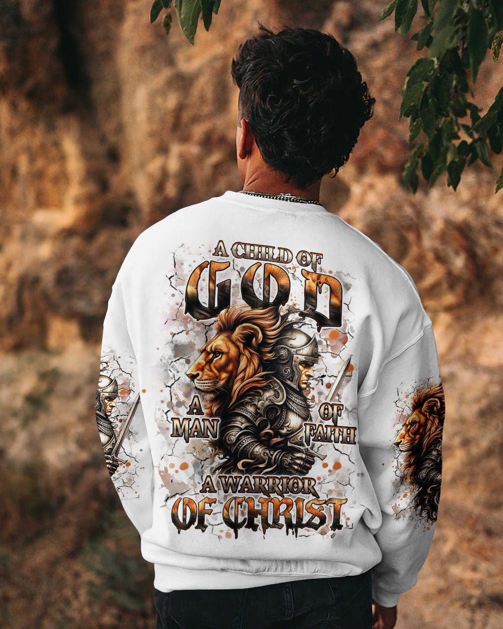 A Warrior Of Christ Men's All Over Print Shirt - Yhhn1706254