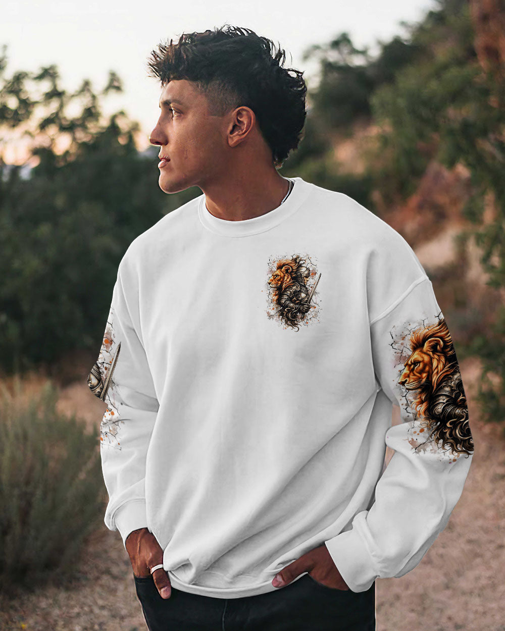 A Warrior Of Christ Men's All Over Print Shirt - Yhhn1706254