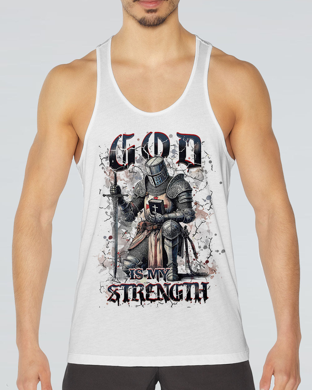God Is My Strength Warrior Men's All Over Print Shirt - Yhhn1803253