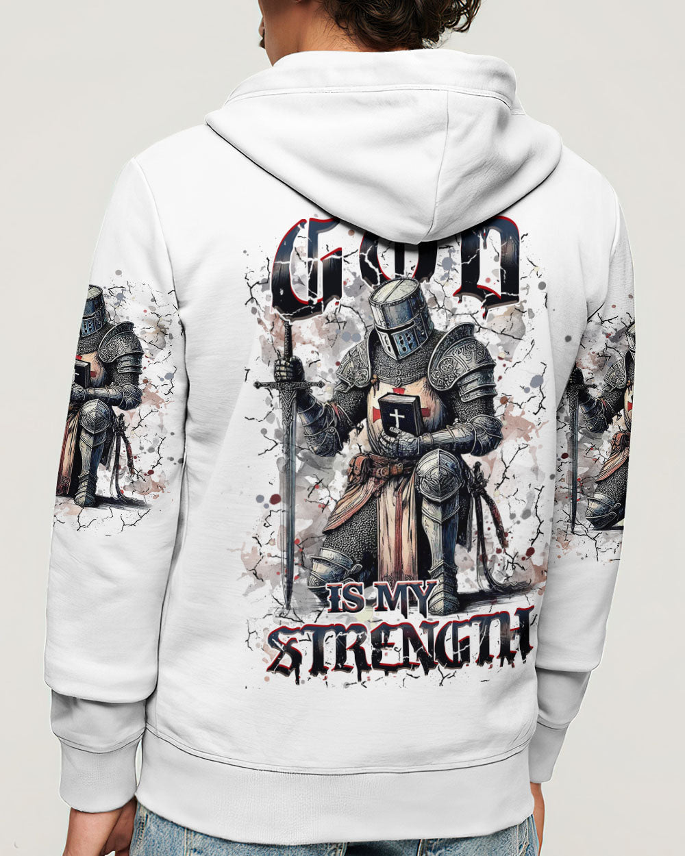 God Is My Strength Warrior Men's All Over Print Shirt - Yhhn1803253