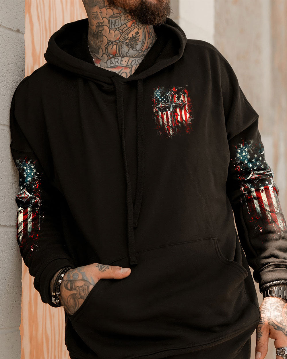 Stand For The Flag Kneel For The Cross Men's All Over Print Shirt - Yhhn1906254