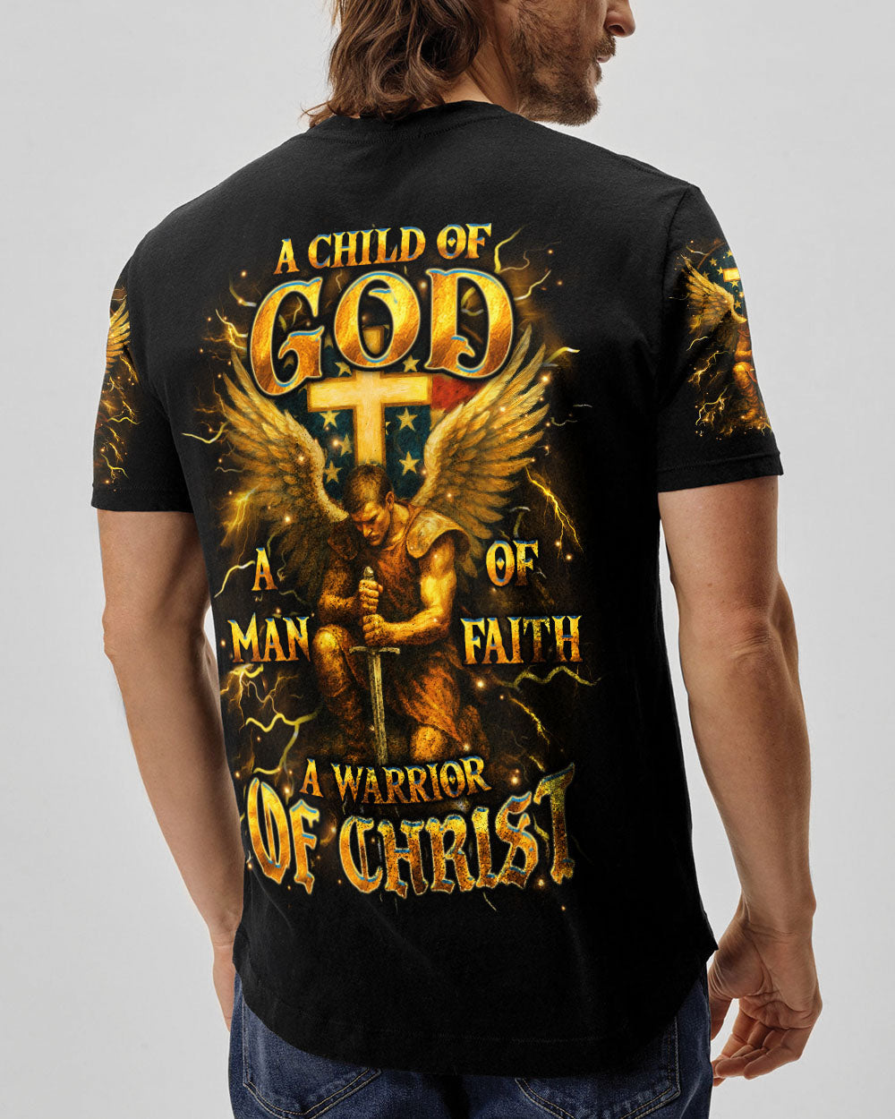 A Warrior Of Christ Men's All Over Print Shirt - Yhhn2005253