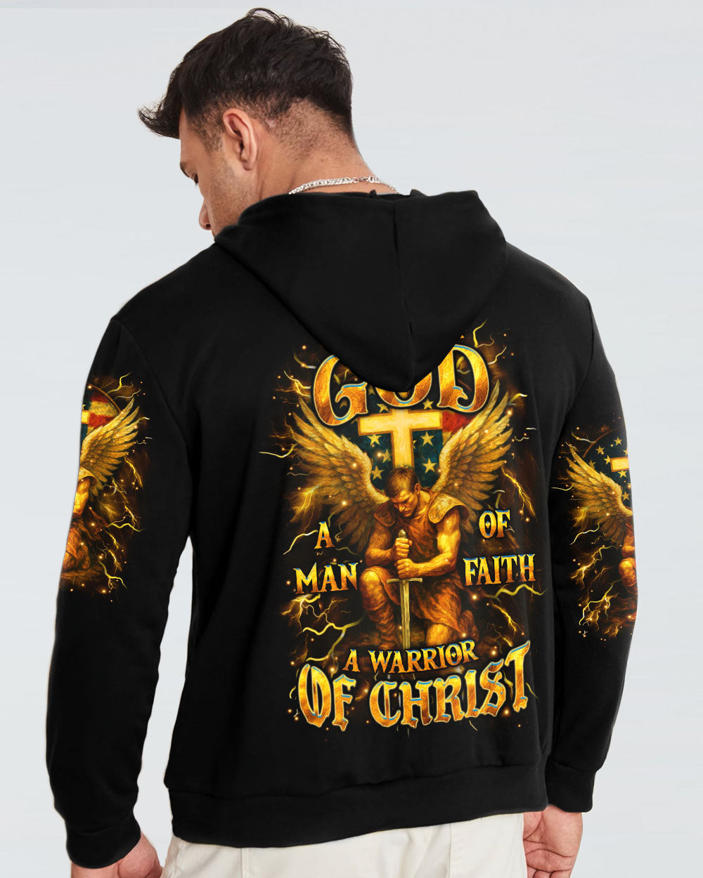 A Warrior Of Christ Men's All Over Print Shirt - Yhhn2005253