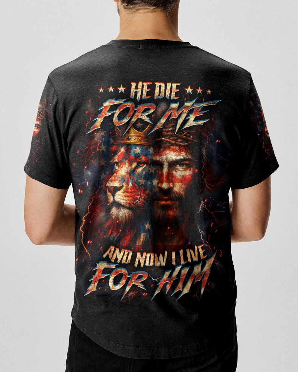 He Died For Me Men's All Over Print Shirt - Yhhn2006253