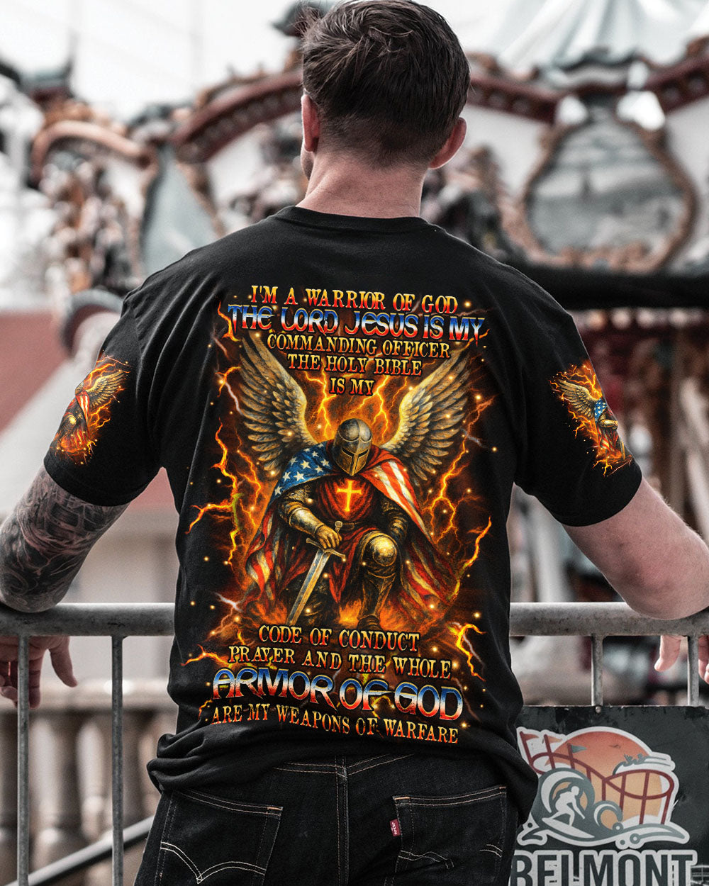 I'm A Warrior Of God Men's All Over Print Shirt - Yhhn2105253