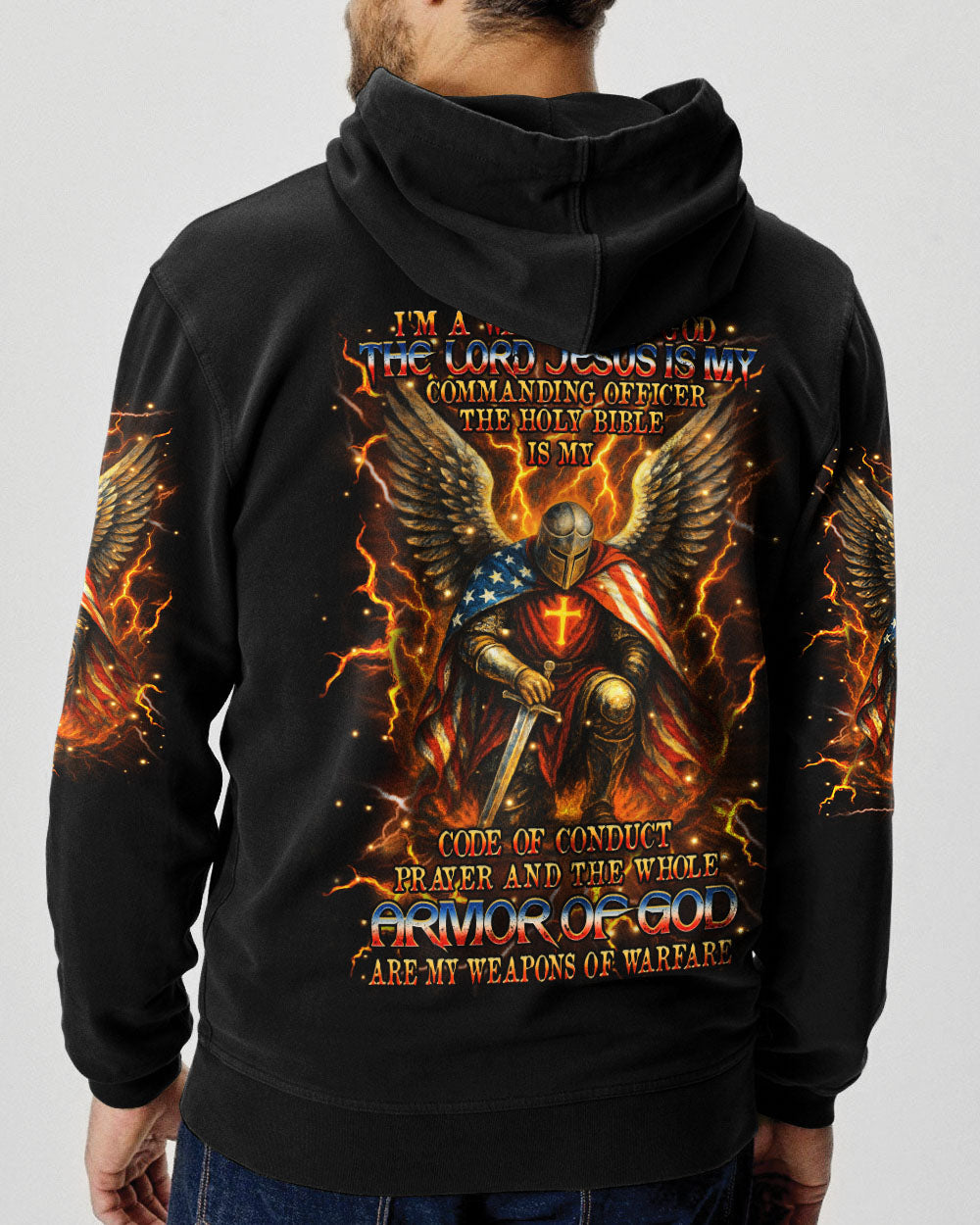 I'm A Warrior Of God Men's All Over Print Shirt - Yhhn2105253