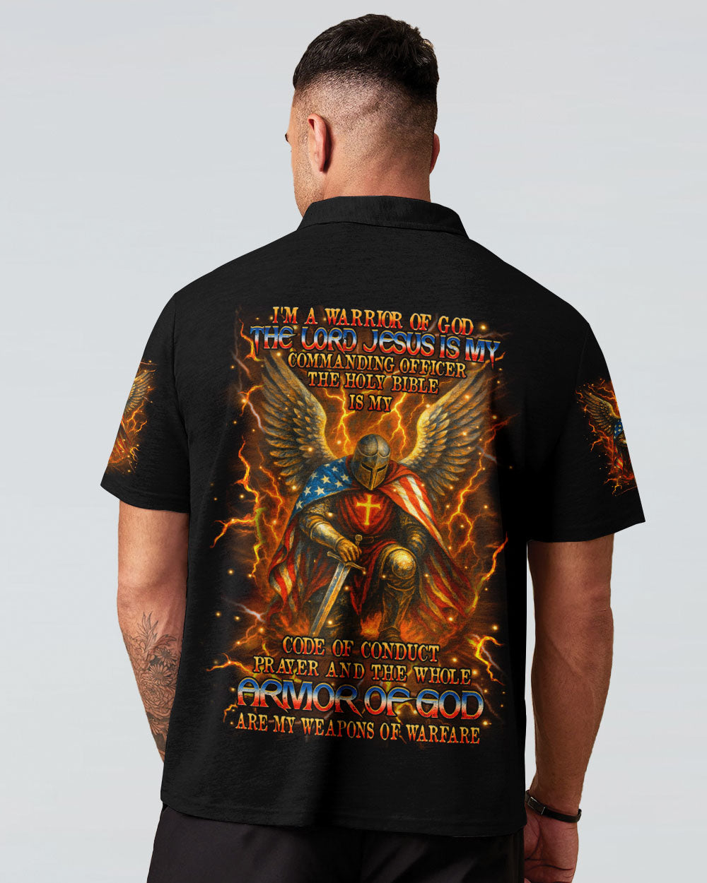 I'm A Warrior Of God Men's All Over Print Shirt - Yhhn2105253