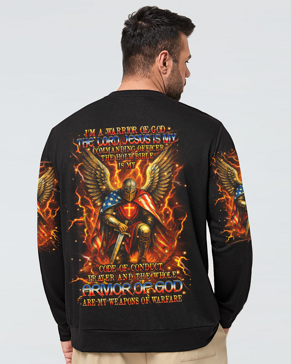 I'm A Warrior Of God Men's All Over Print Shirt - Yhhn2105253
