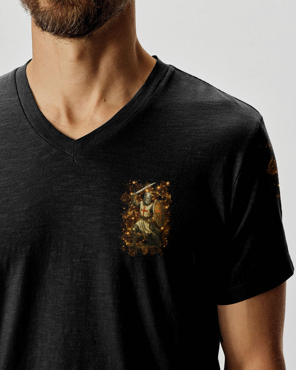 Be Strong And Courageous Men's All Over Print Shirt - Yhhn2204253