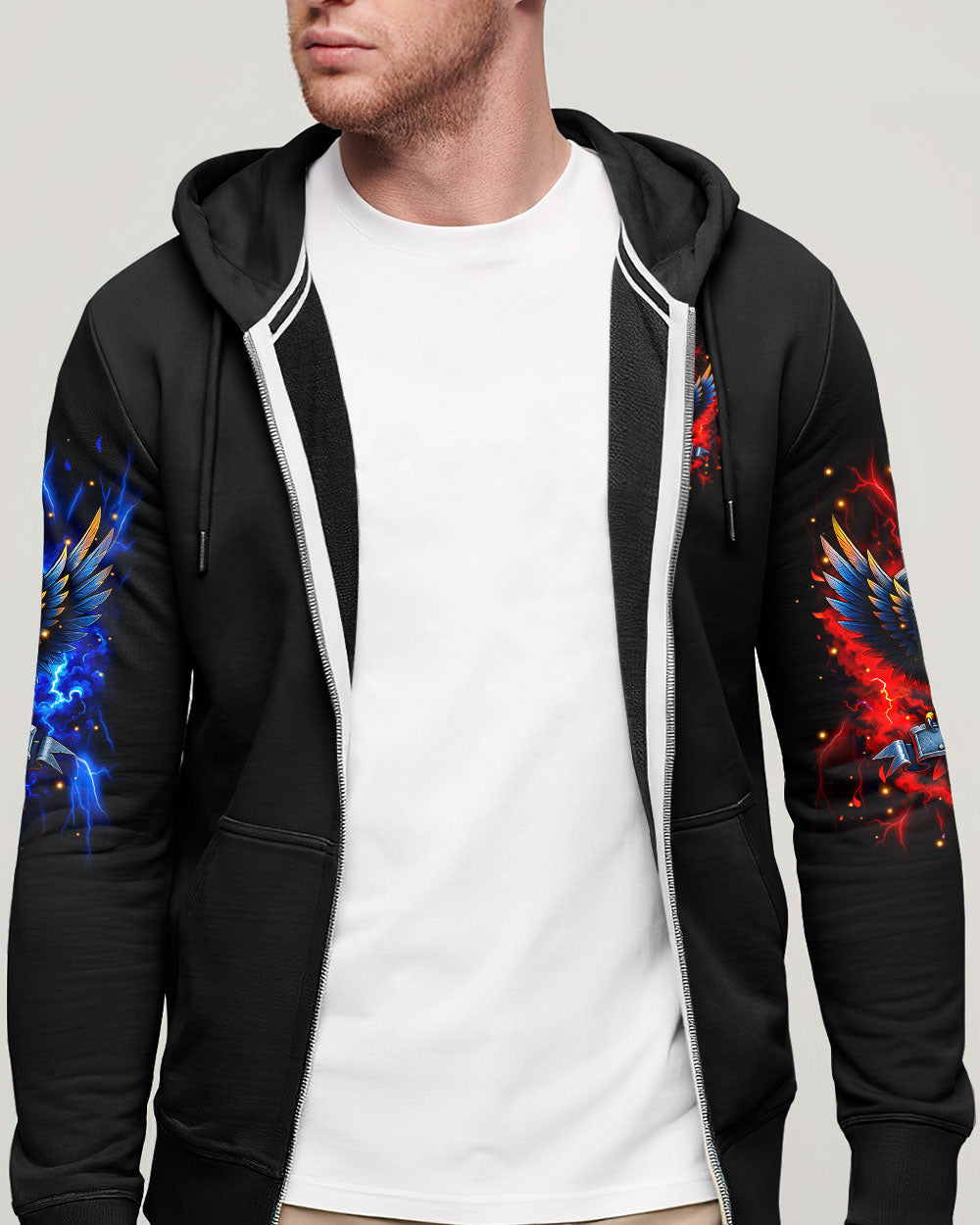 One Nation Under God Warrior Men's All Over Print Shirt - Yhhn2305251