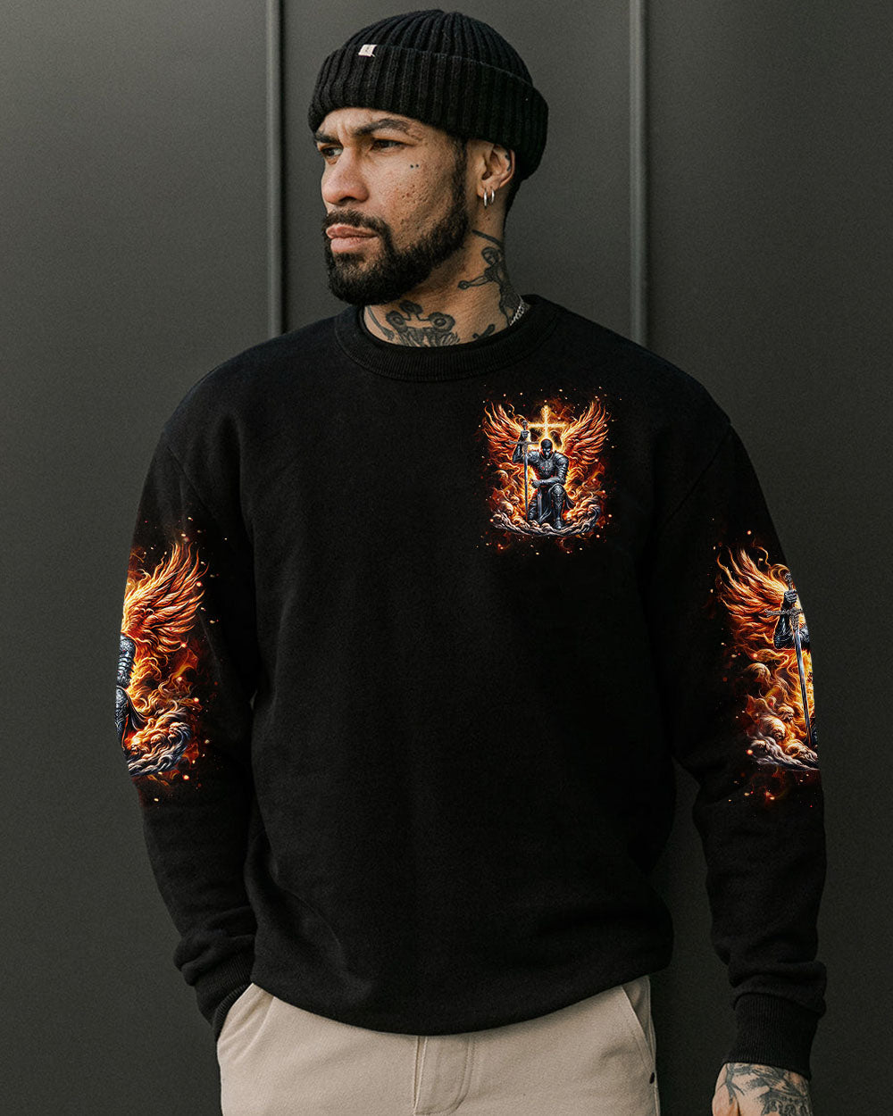 I Am A Warrior In The Army Of God Men's All Over Print Shirt - Yhhn2403253