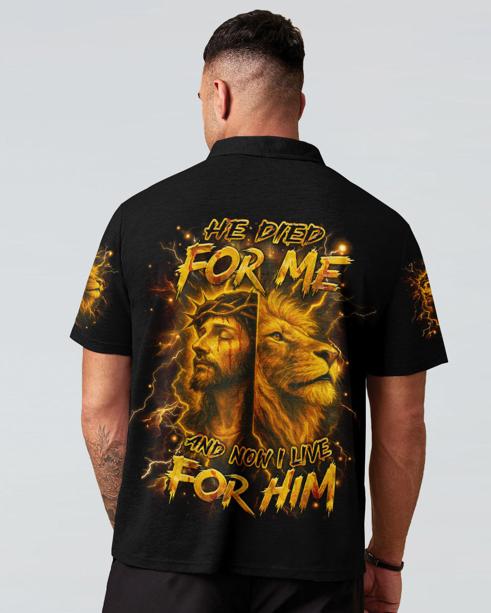 He Died For Me Men's All Over Print Shirt - Yhhn2404253