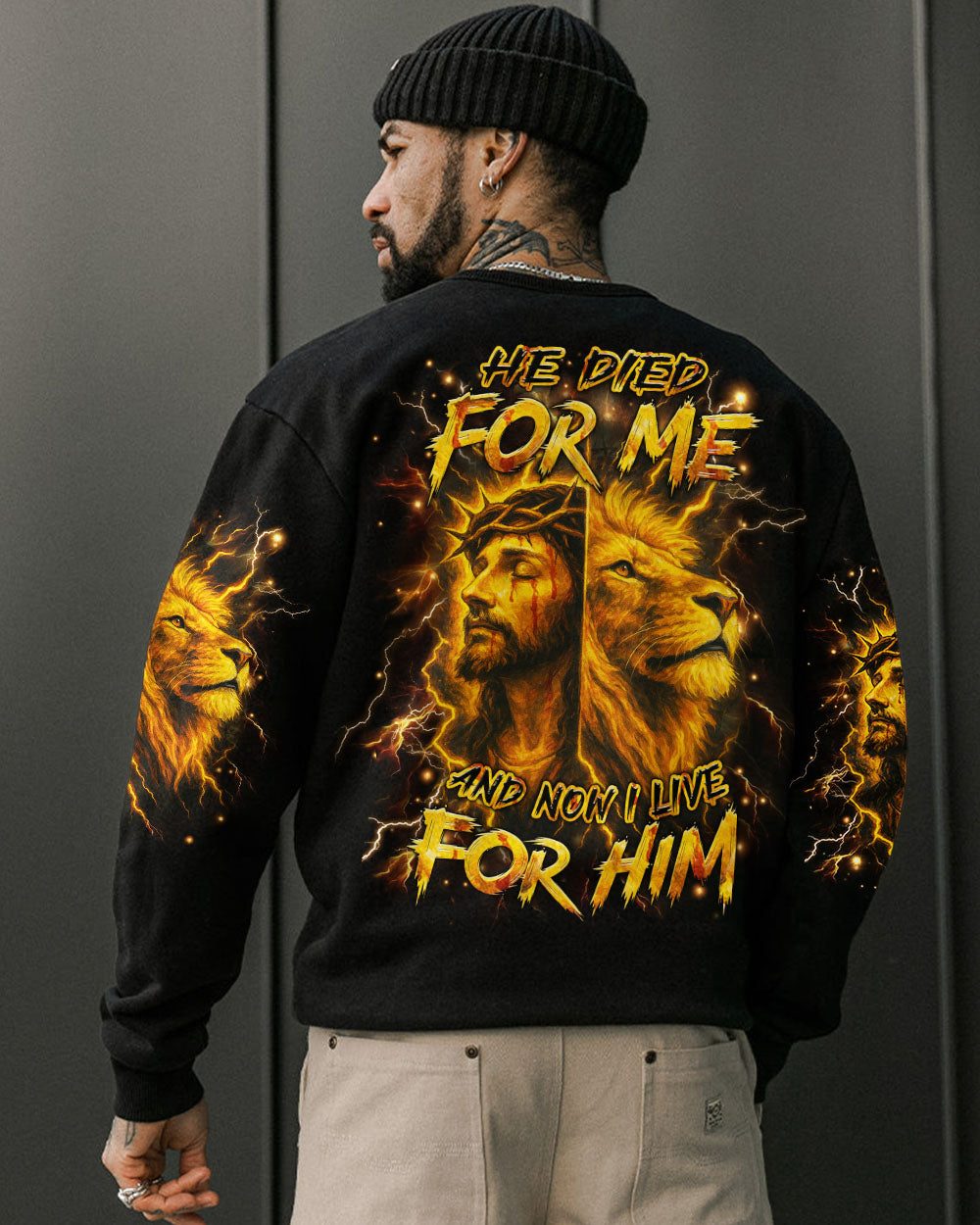 He Died For Me Men's All Over Print Shirt - Yhhn2404253
