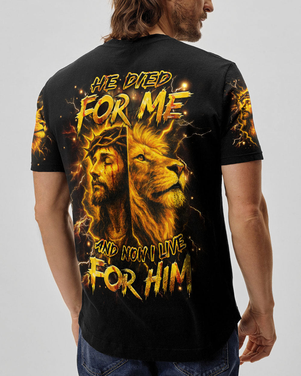 He Died For Me Men's All Over Print Shirt - Yhhn2404253