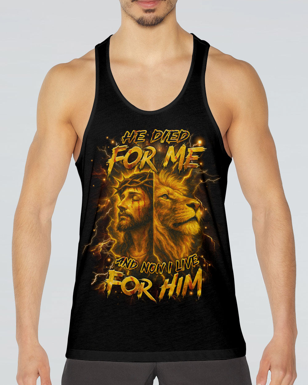 He Died For Me Men's All Over Print Shirt - Yhhn2404253