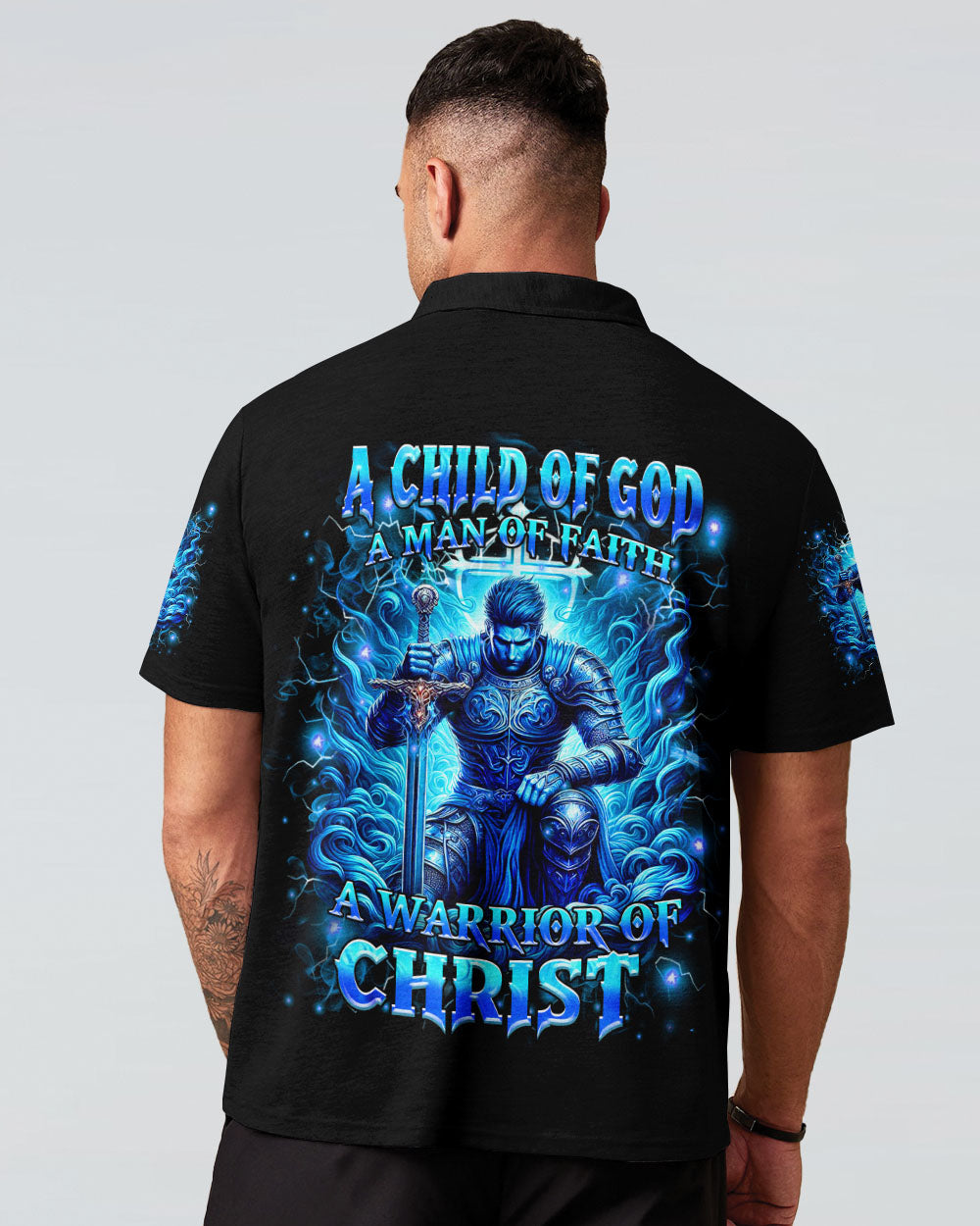 A Warrior Of Christ Men's All Over Print Shirt - Yhhn2503252