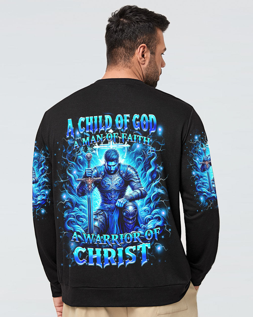 A Warrior Of Christ Men's All Over Print Shirt - Yhhn2503252