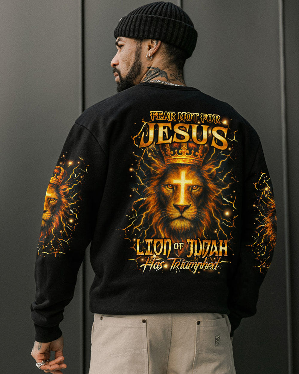 Lion Of Judah Has Triumphed Men's All Over Print Shirt - Yhhn2504253