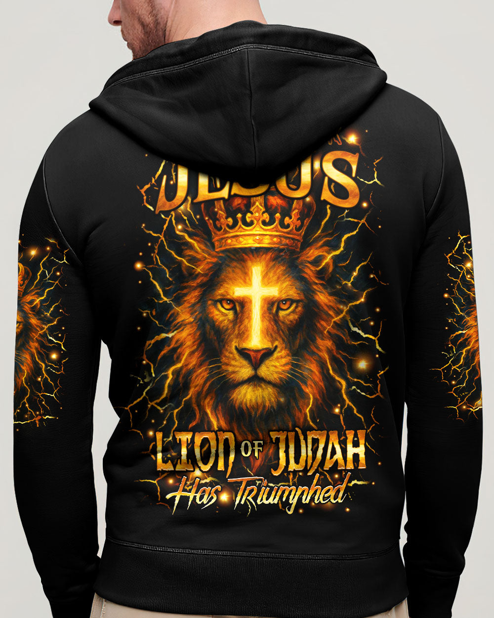 Lion Of Judah Has Triumphed Men's All Over Print Shirt - Yhhn2504253