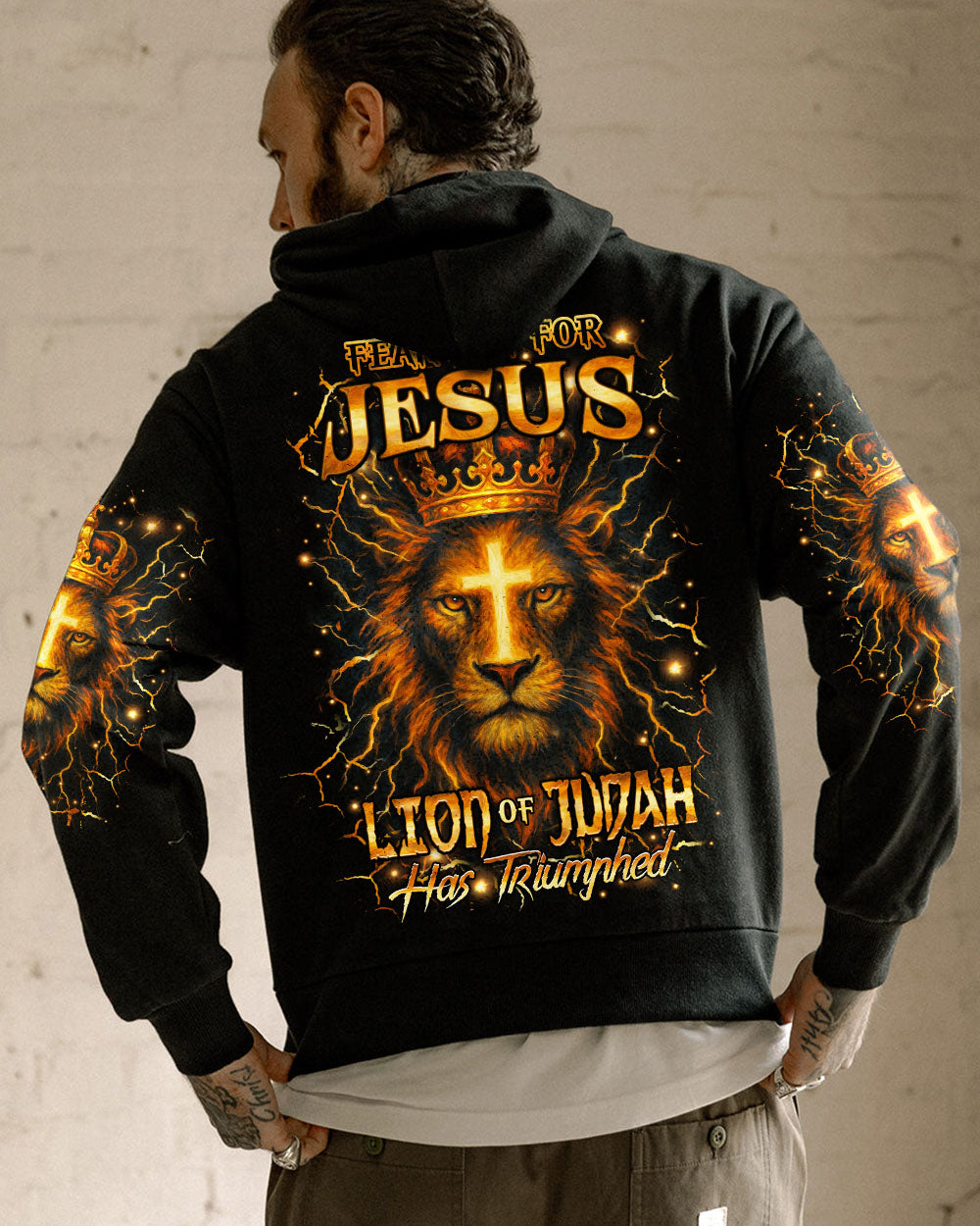 Lion Of Judah Has Triumphed Men's All Over Print Shirt - Yhhn2504253