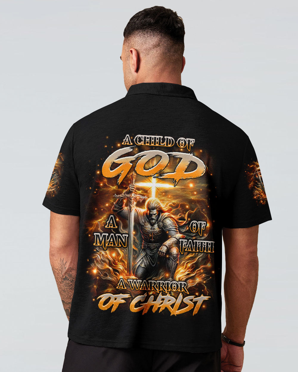 A Warrior Of Christ Men's All Over Print Shirt - Yhhn2603251