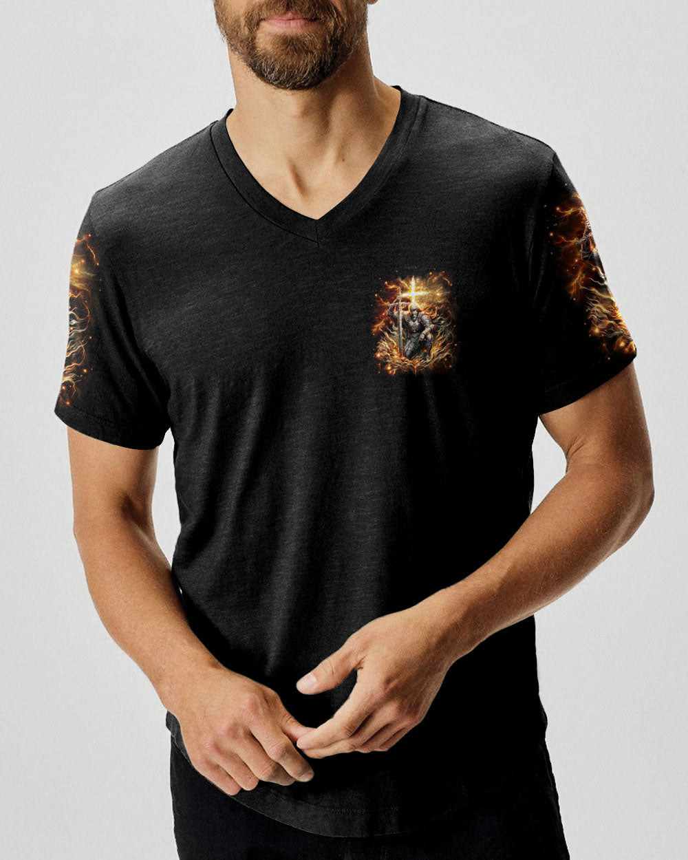 A Warrior Of Christ Men's All Over Print Shirt - Yhhn2603251
