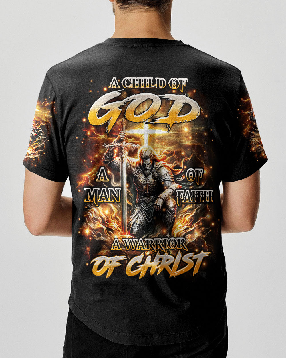 A Warrior Of Christ Men's All Over Print Shirt - Yhhn2603251