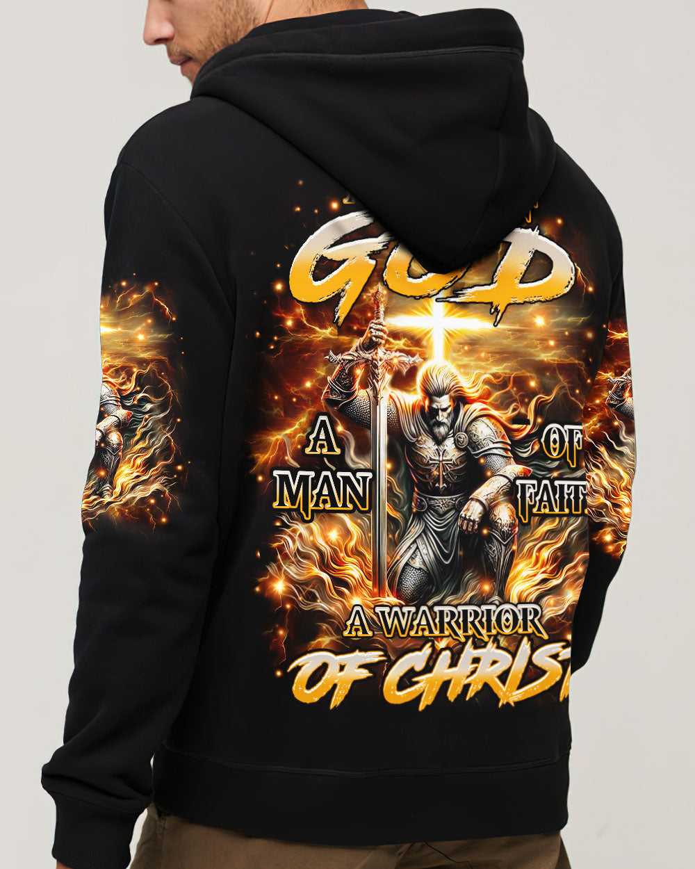 A Warrior Of Christ Men's All Over Print Shirt - Yhhn2603251