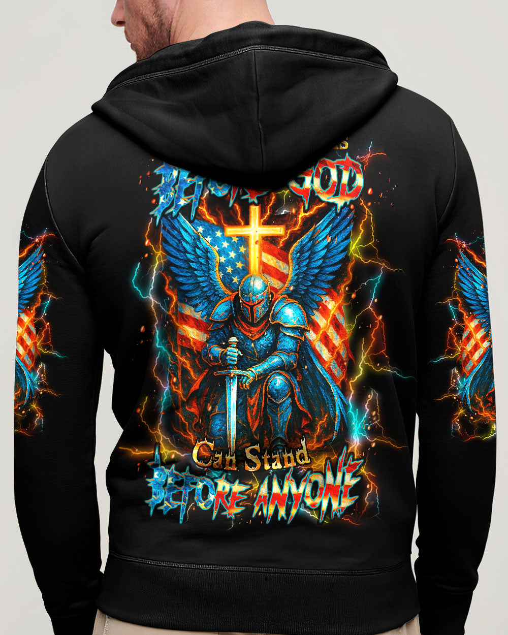 He Who Kneels Before God Warrior Men's All Over Print Shirt - Yhhn2706253