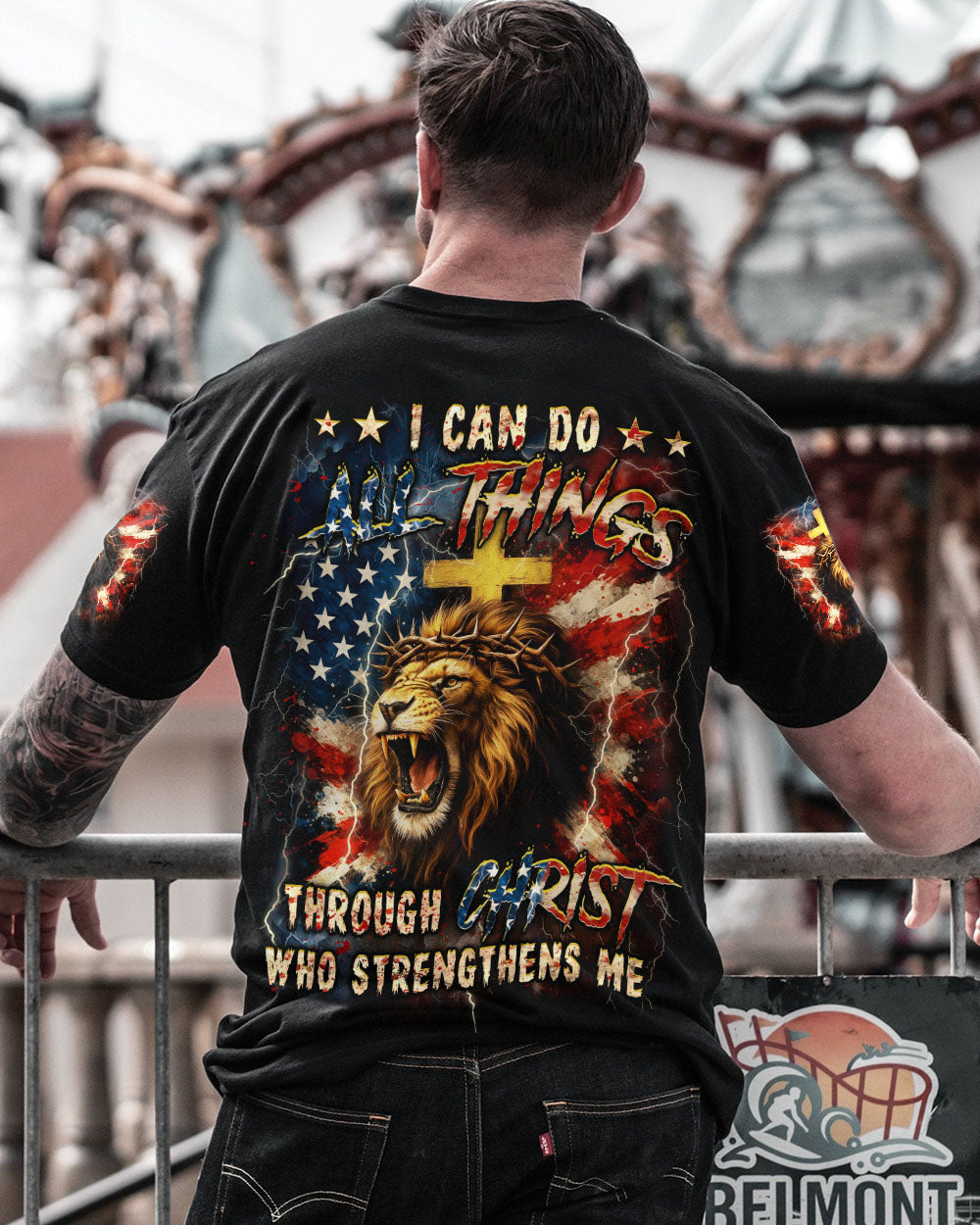 I Can Do All Things Men's All Over Print Shirt - Yhhn2905254