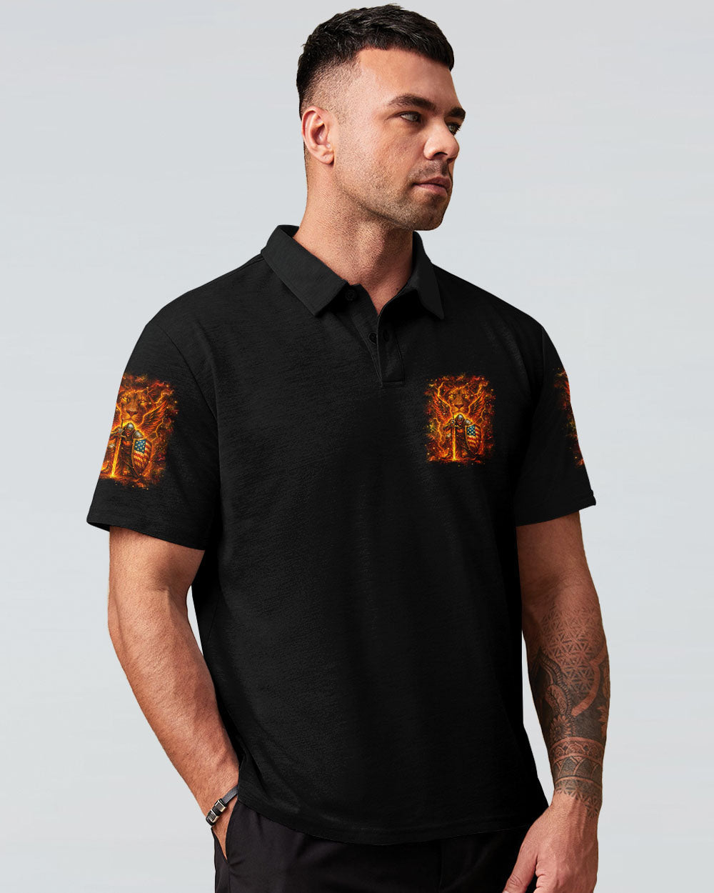 A Warrior Of Christ Men's All Over Print Shirt - Yhhn3005253