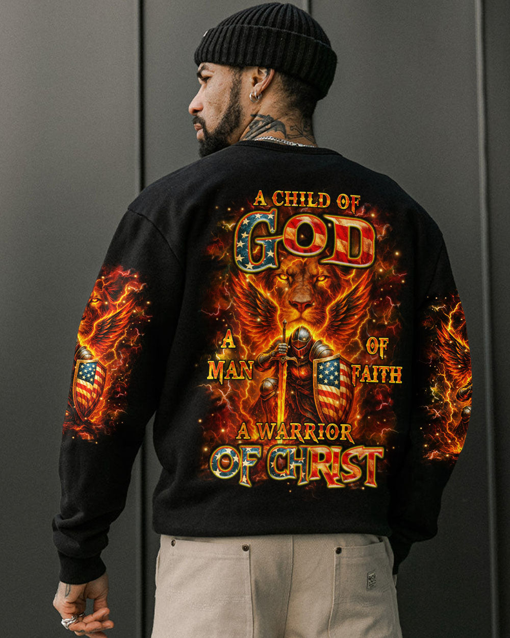 A Warrior Of Christ Men's All Over Print Shirt - Yhhn3005253