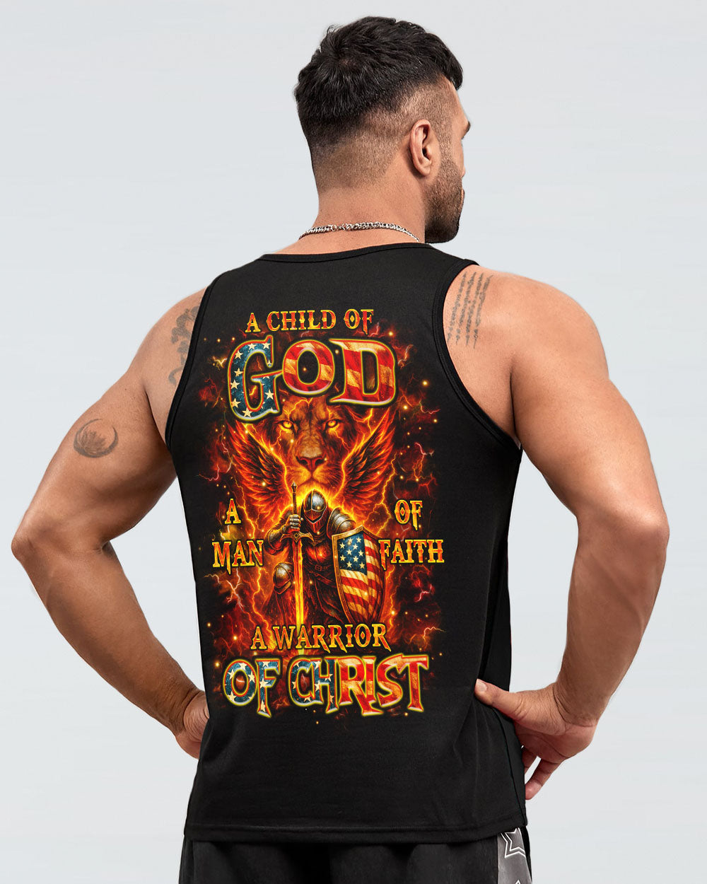 A Warrior Of Christ Men's All Over Print Shirt - Yhhn3005253