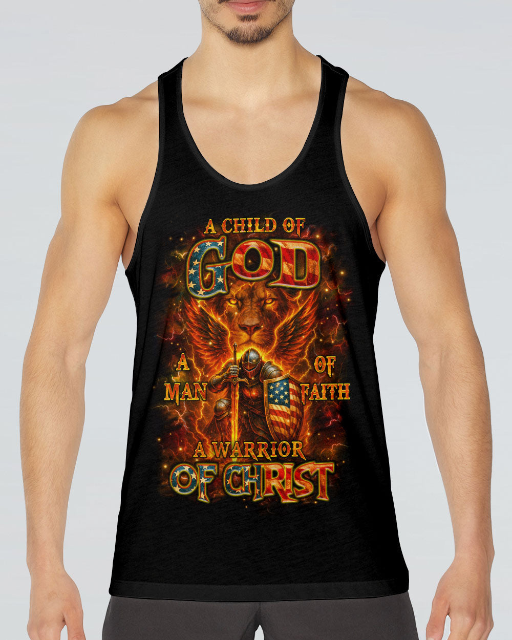 A Warrior Of Christ Men's All Over Print Shirt - Yhhn3005253