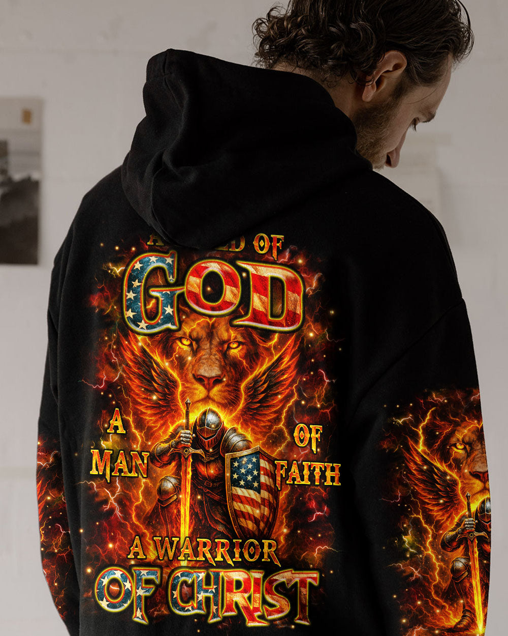 A Warrior Of Christ Men's All Over Print Shirt - Yhhn3005253