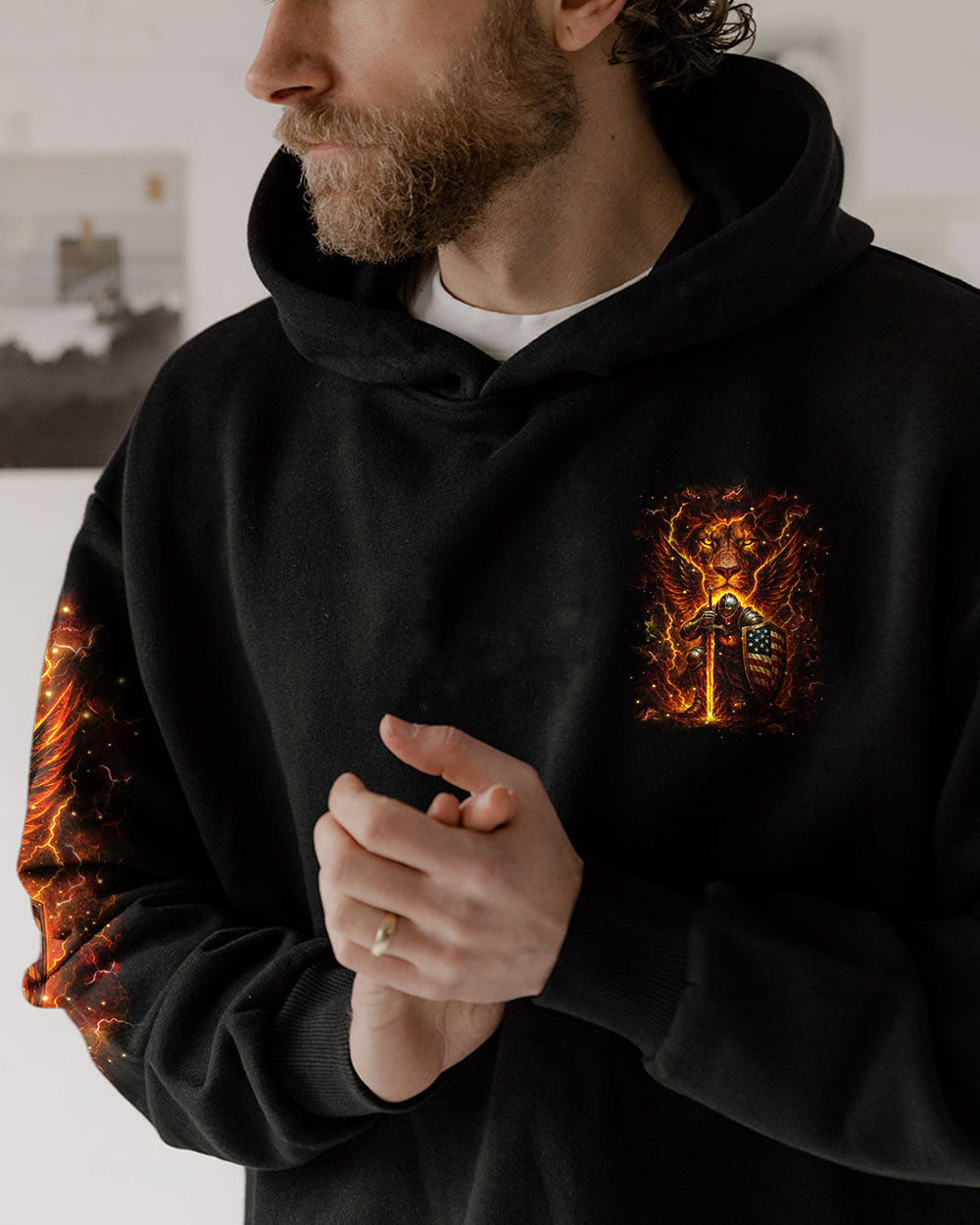 A Warrior Of Christ Men's All Over Print Shirt - Yhhn3005253