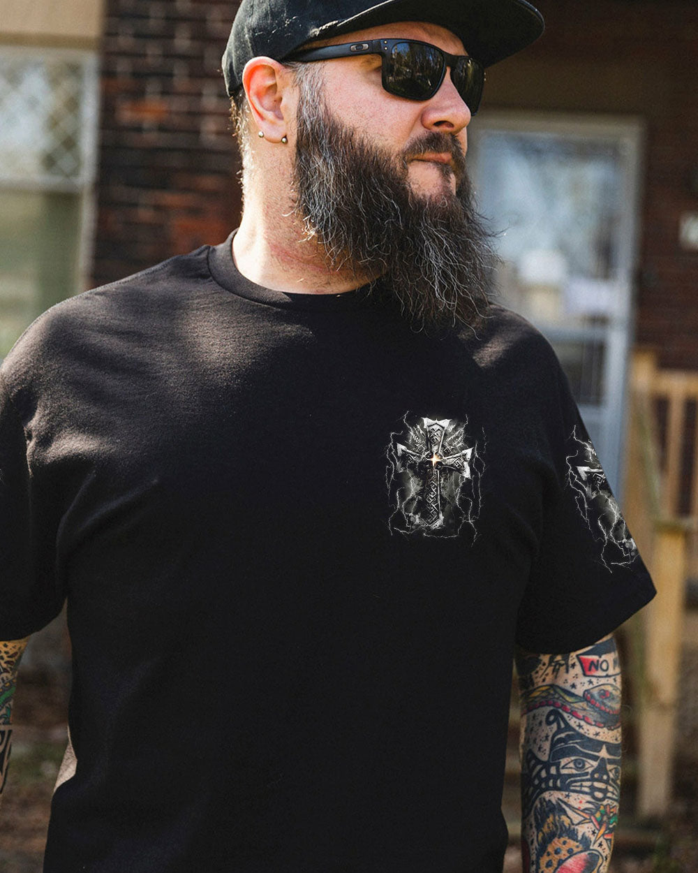 He Brought Me Out Of Darkness Men's All Over Print Shirt - Yhln0304253