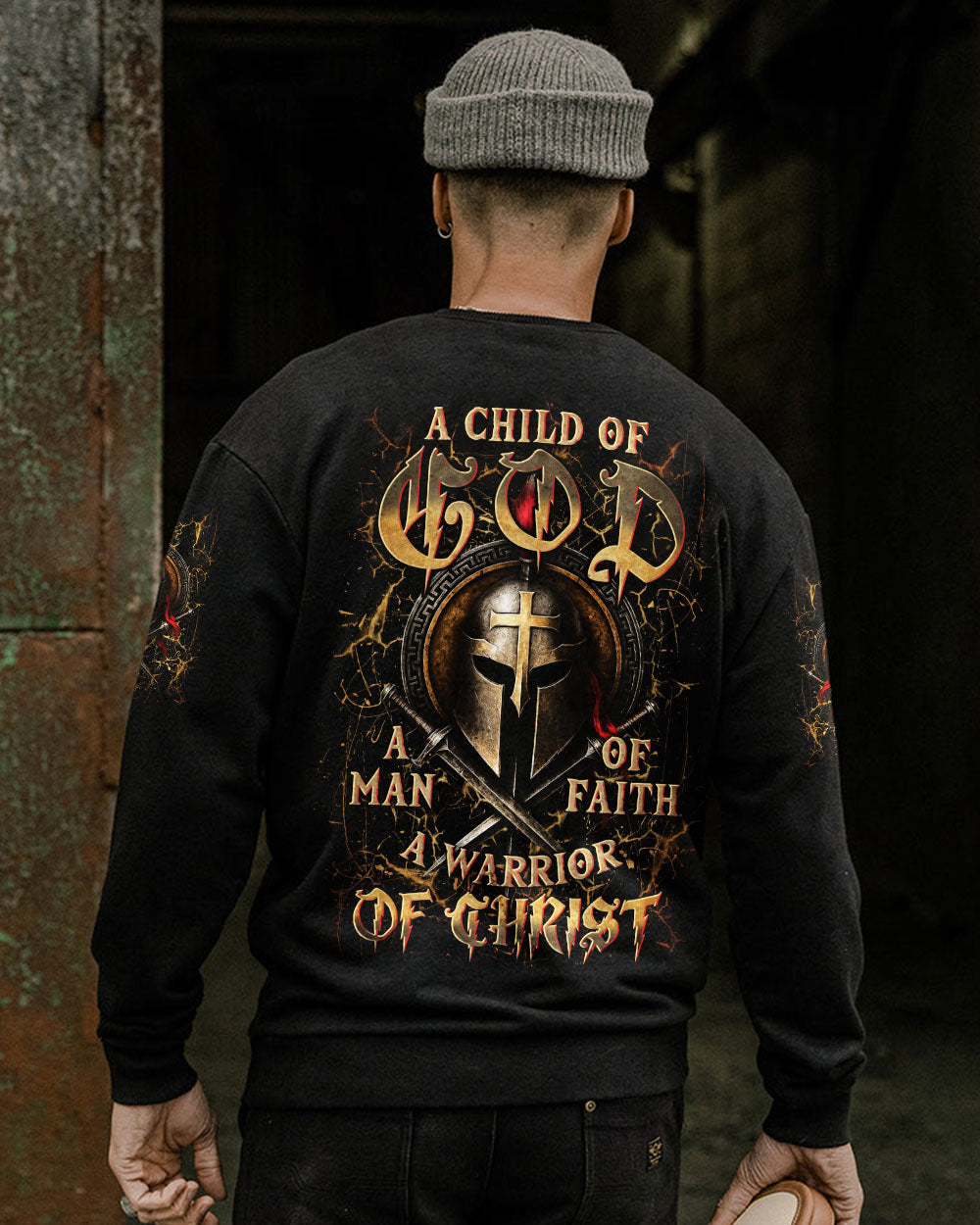 A Warrior Of Christ Men's All Over Print Shirt - Yhln0406254