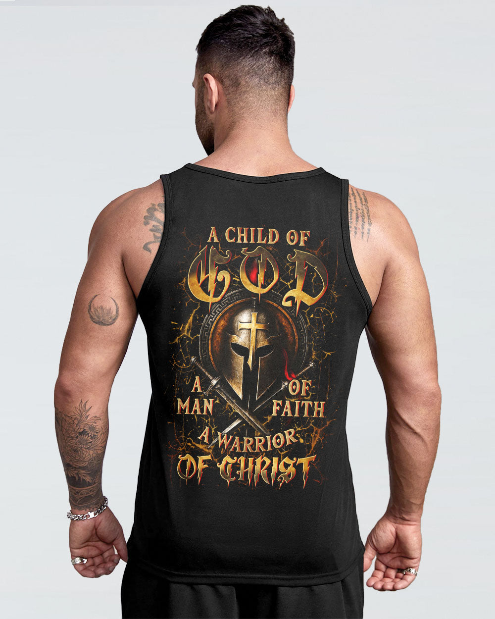 A Warrior Of Christ Men's All Over Print Shirt - Yhln0406254