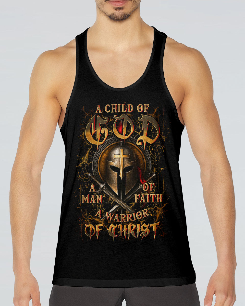 A Warrior Of Christ Men's All Over Print Shirt - Yhln0406254