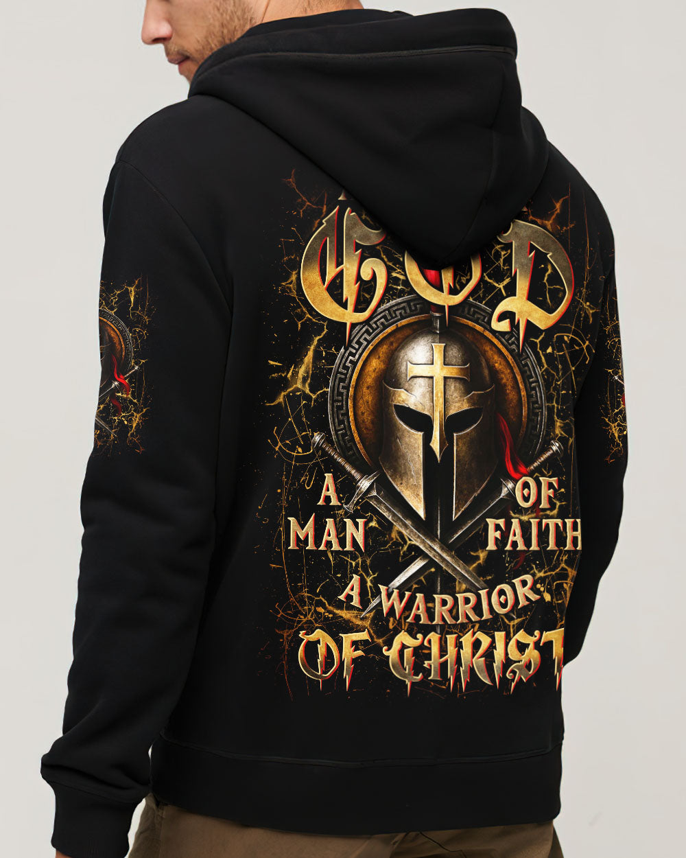 A Warrior Of Christ Men's All Over Print Shirt - Yhln0406254