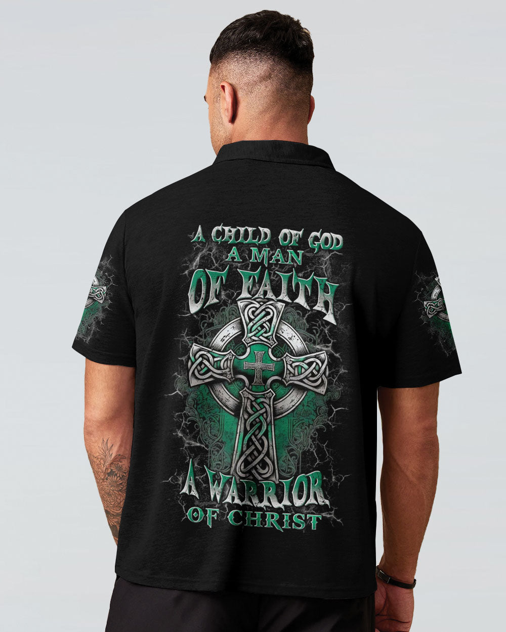 A Warrior Of Christ Men's All Over Print Shirt - Yhln0904253