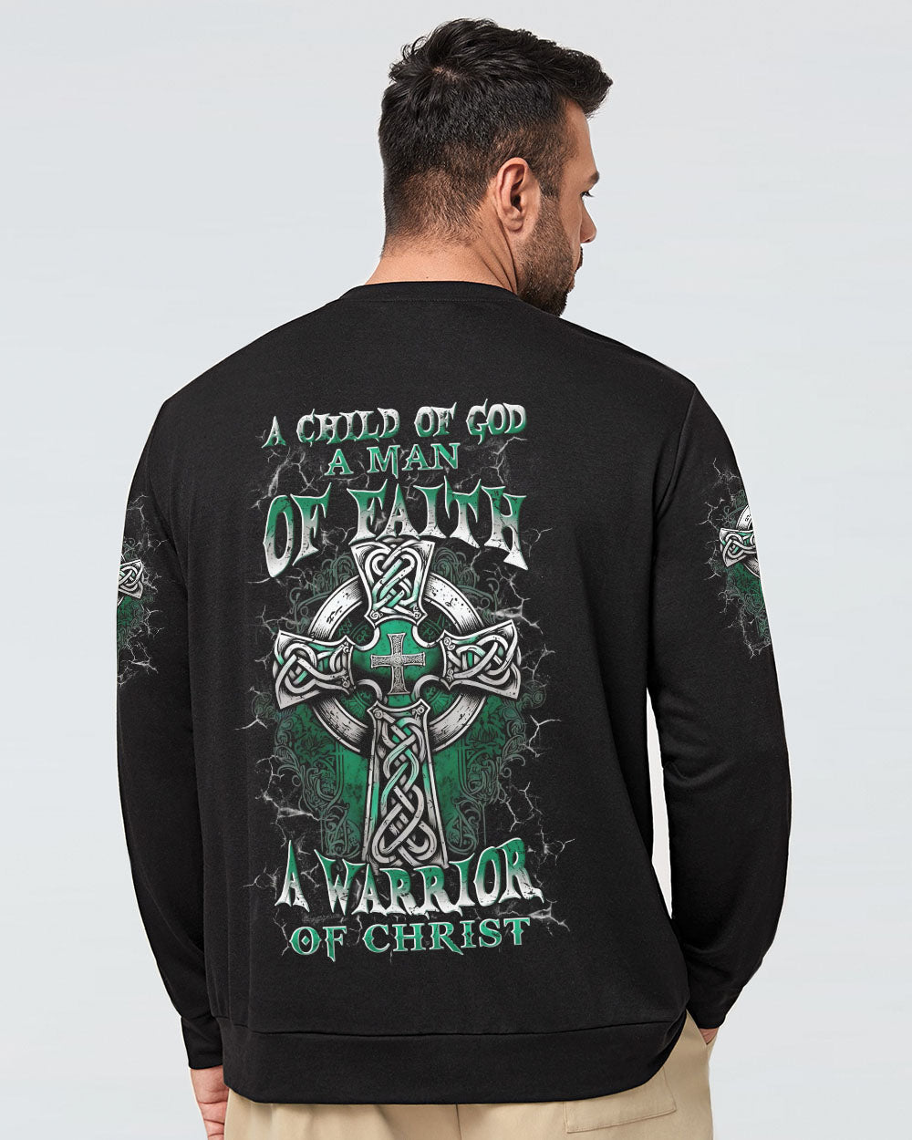 A Warrior Of Christ Men's All Over Print Shirt - Yhln0904253