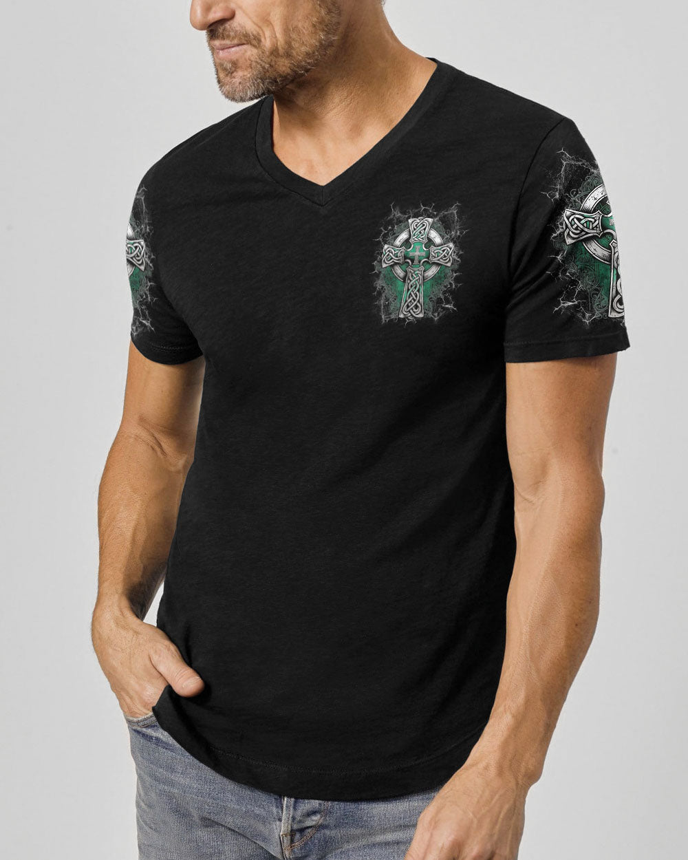 A Warrior Of Christ Men's All Over Print Shirt - Yhln0904253